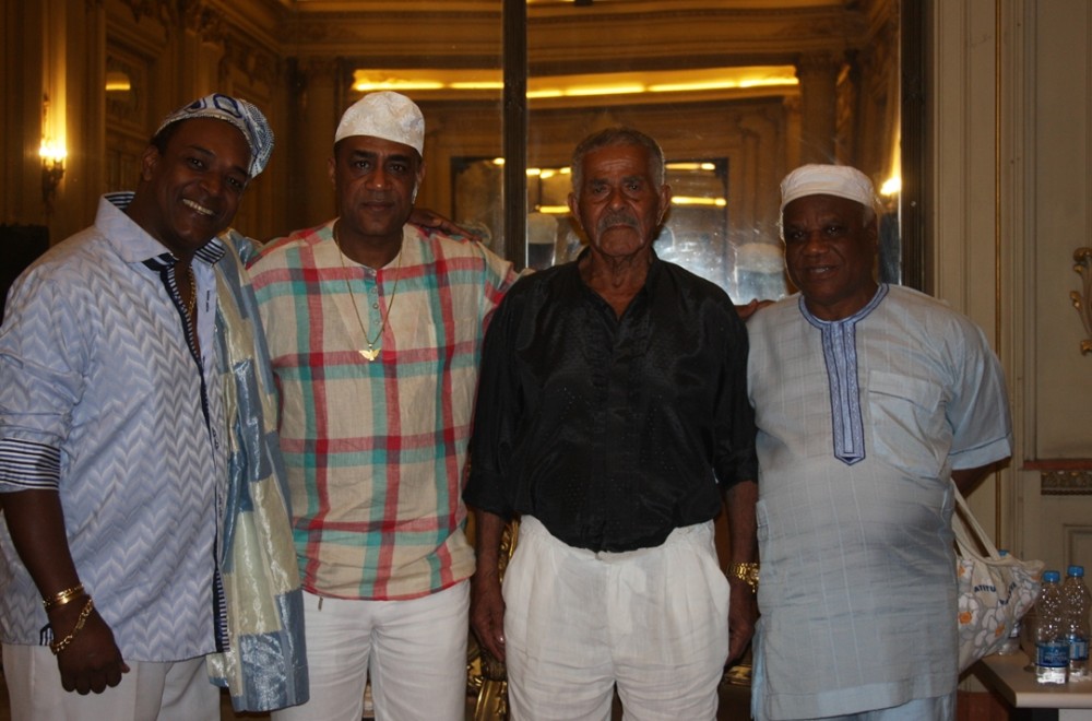 Pai Anderson de Oxaguiam, Ogan Edinho, Ivanir dos Santos e Bángbàlà - Foto / Divulgaçã