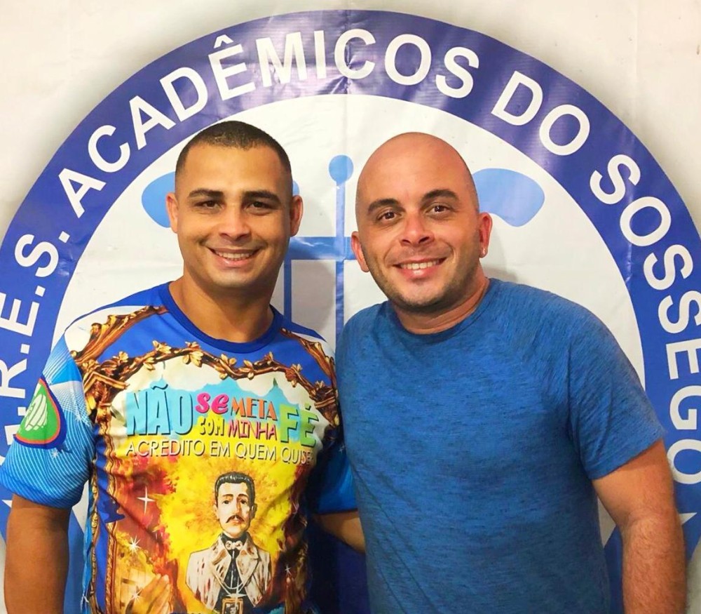 Augusto Xavier e Presidente Hugo - Foto / Divulgação