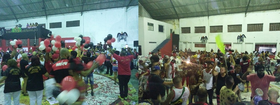 Luiz Pião e Braguinha que vai representar a agremiação no próximo carnaval 2020 - Fotos / Divulgação