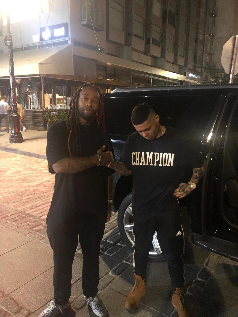 Mc Lan encontra o rapper Ty Dolla Sign nos Estados Unidos - Fotos / Divulgação 