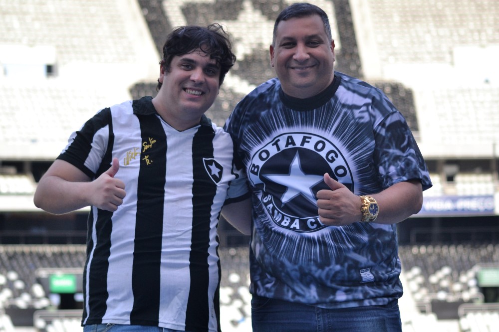 Rodrigo Marques e o presidente Sandro Lima - Foto: Emerson Pereira