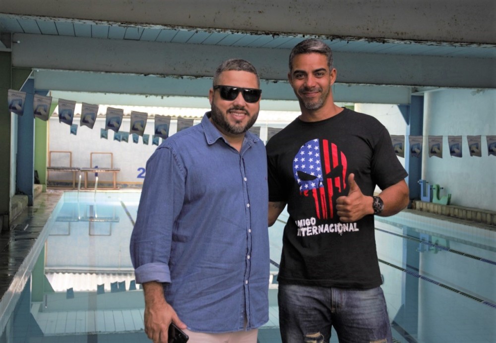 Presidente da Lierj, Wallace Palhares, firmou parceria com a Academia Proquality Méier - Foto / Divulgação 