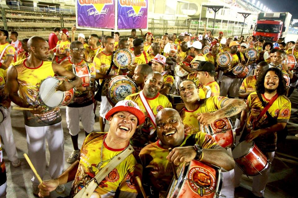 A escola Estácio está a todo vapor para o primeiro ensaio de rua - Fotos: Luiz Eduardo