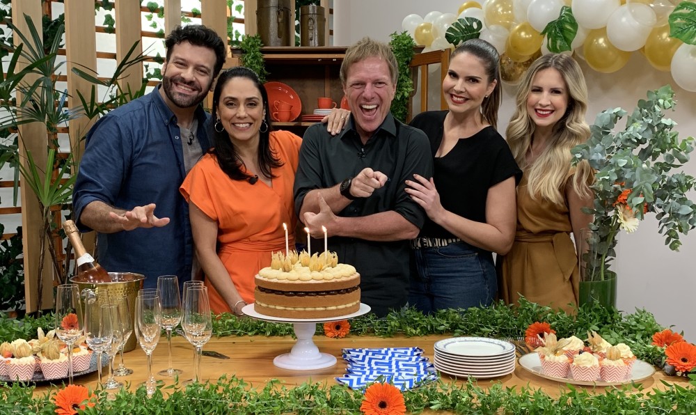 André Saporetti, Flavia Bonato, Ciro Bottini, Babi Marttins e Raphaela Palumbo - Foto: Fun Kitchen