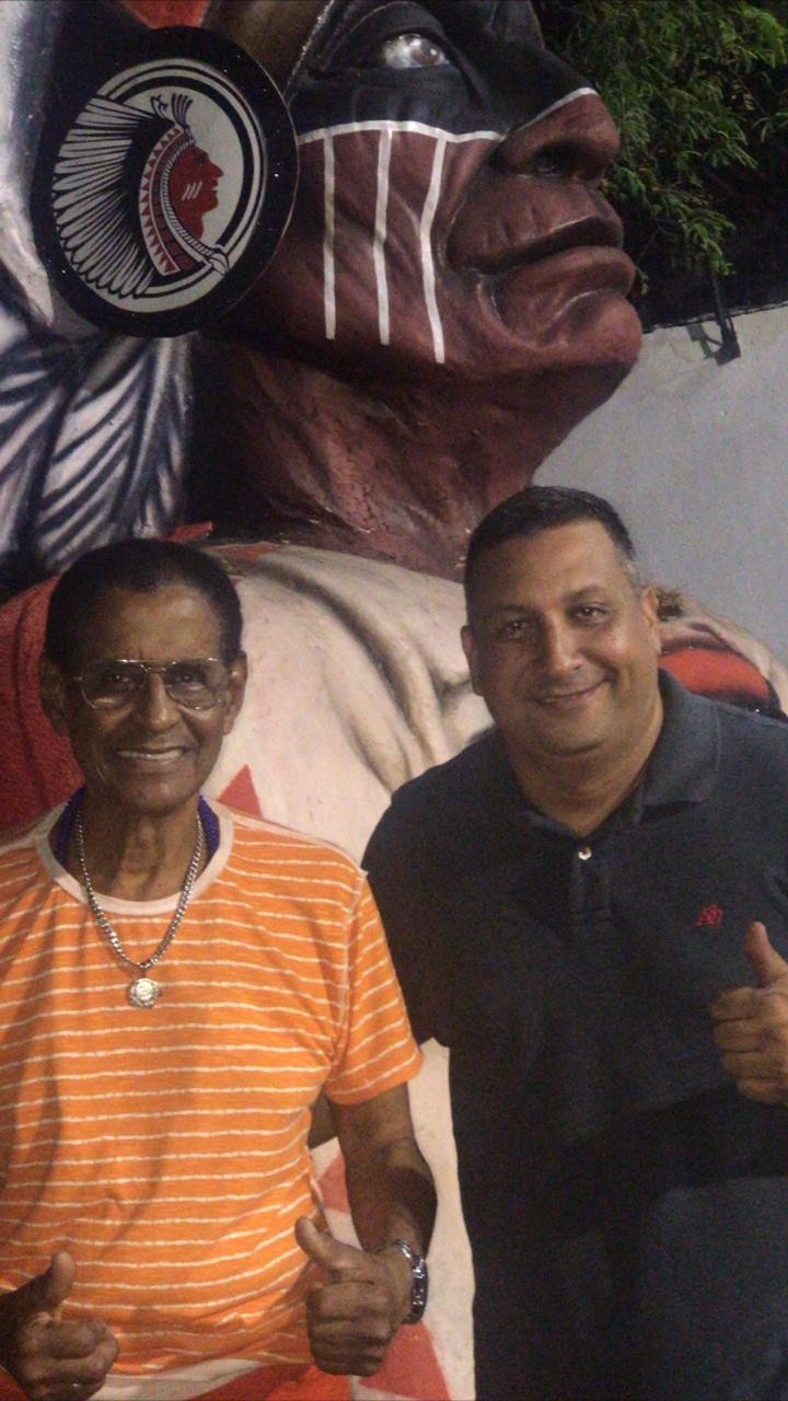 Bira Presidente e Sandro Lima, Membros do bloco marcarão presença na apresentação da escola na busca do acesso à Sapucaí - Foto / Divulgação 