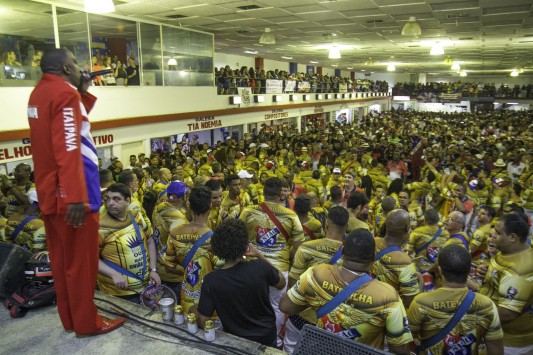 Escolha da samba enrendo 2018 , da União da Ilha - Foto: Maurício Pingo 