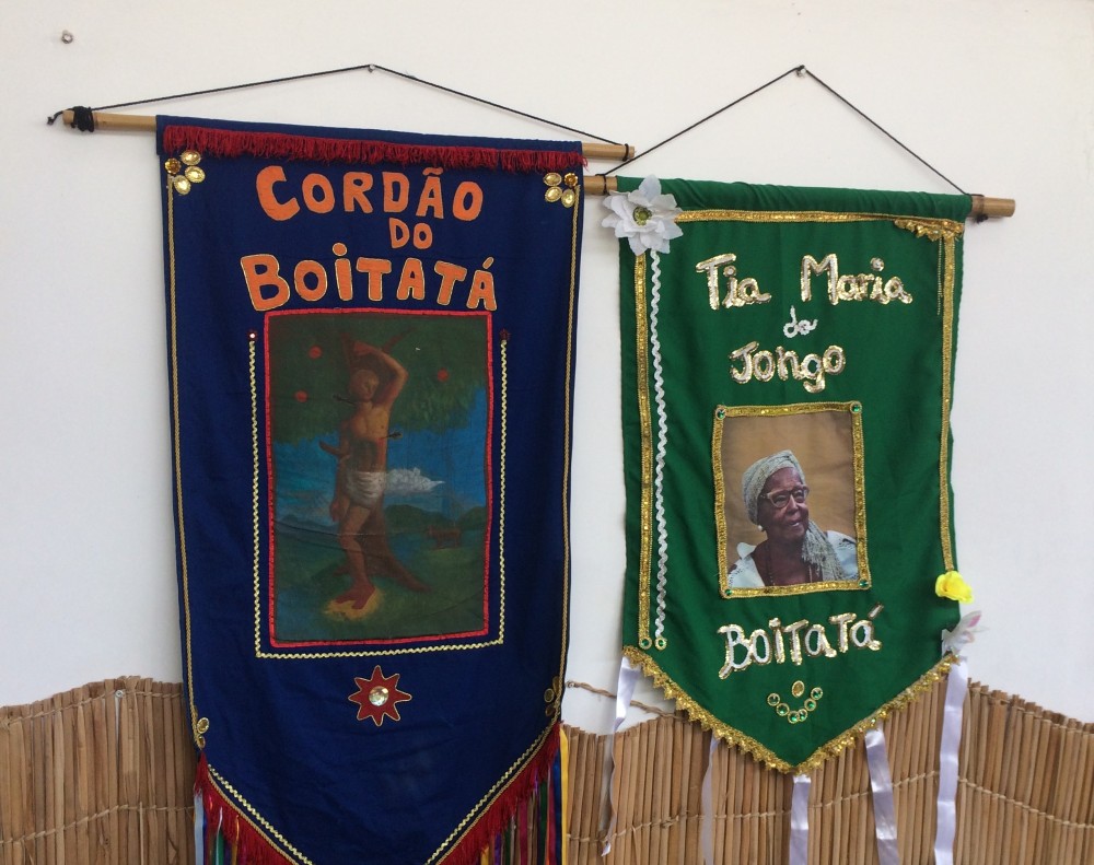 Estandartes Boitatá e Tia Maria - Foto / Divulgação