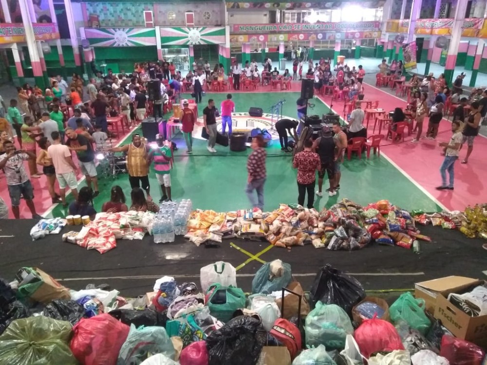 Iniciativa do Mestre Wesley e sua equipe arrecadou donativos para famílias vitimas das fortes chuvas - Foto / Divulgação 