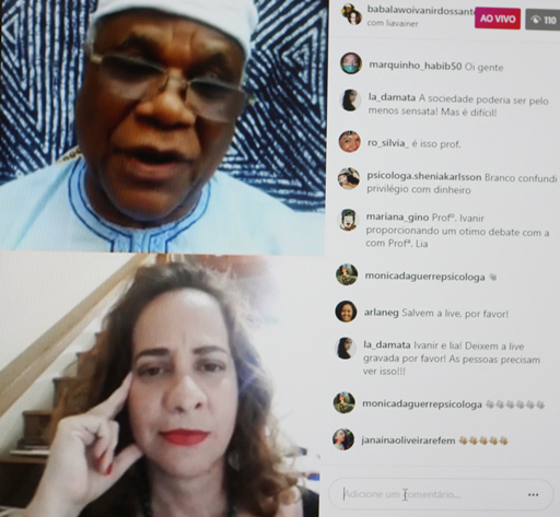 Live com a psicóloga e pesquisadora Lia Vainer Schucman - Foto / Divulgação 