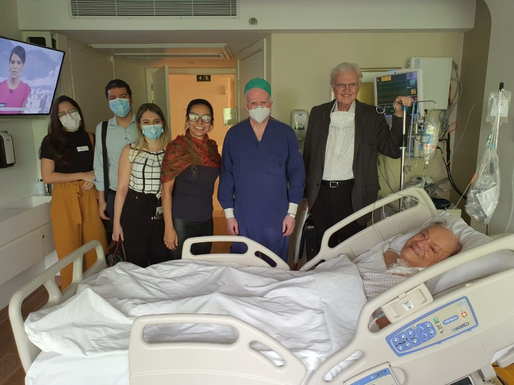 Desobstrução na carótida esquerda leva Mauricio Mattos a uma intervenção cirúrgica - Foto: Arquivo Pessoal 