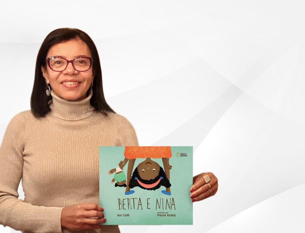 Escritora Isa Colli trabalha a literatura em conjunto com a educação - Foto / Divulgação 