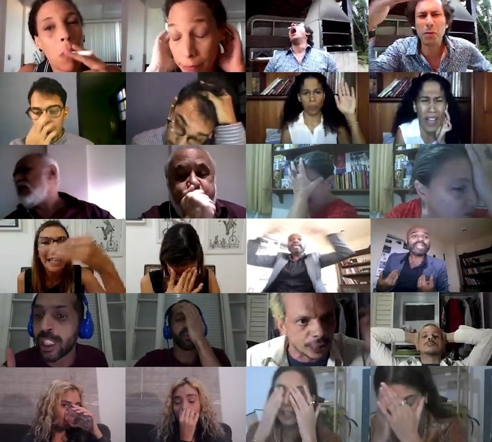 Processo reúne artistas do eixo Sudeste- Nordeste e reestreará na próxima terça-feira (07) na plataforma ZOOM - Foto / Divulgação 