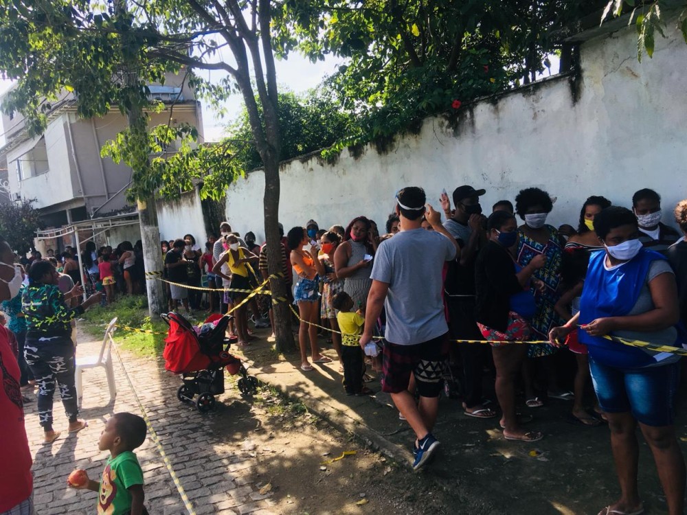 A primeira edição aconteceu na Vila Sapé, na Zona Oeste do Rio de janeiro - Foto / Divulgação 