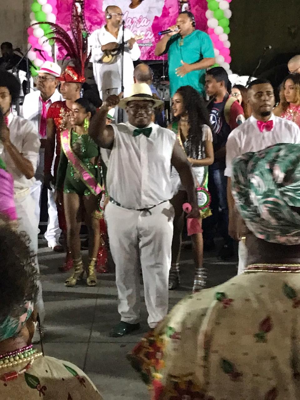 Danilo estreou no carnaval como passista mirim na Unidos de Manguinhos - Foto / Divulgação 