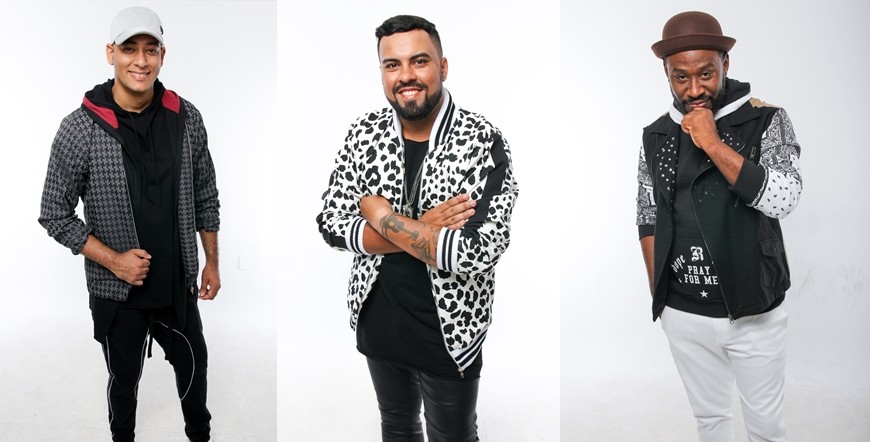 Fabiano, Jhonatan, Saymour - Fotos / Divulgação 