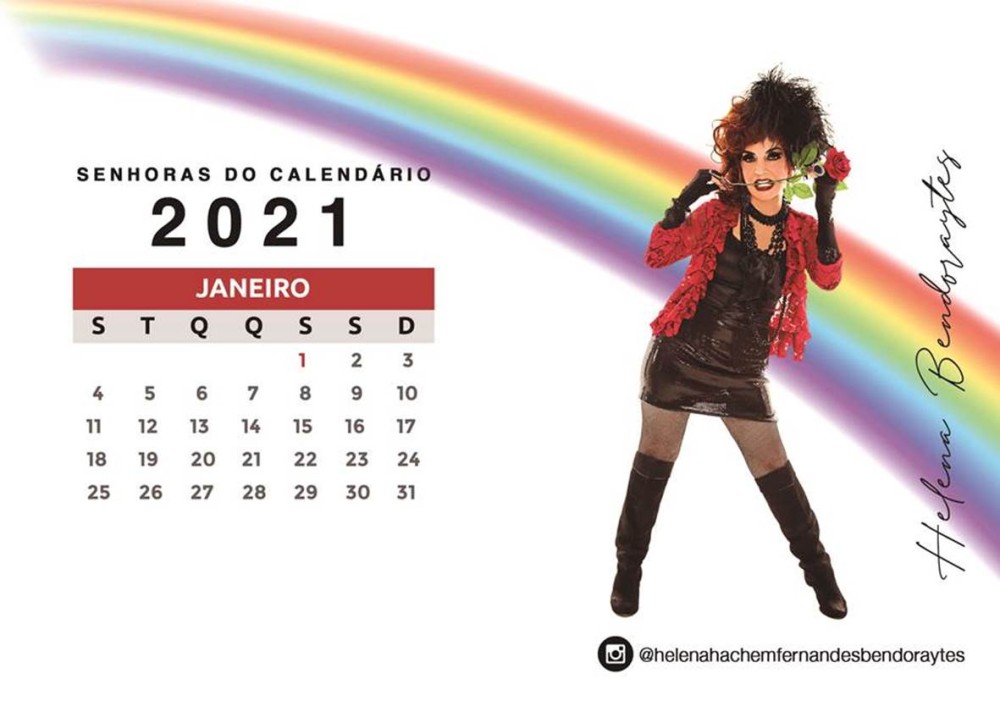A ideia de Eduardo Araúju é oferecer 1.000 calendários para ajudar o grupo a arrecadar fundos para suas ações - Foto / Divulgação 