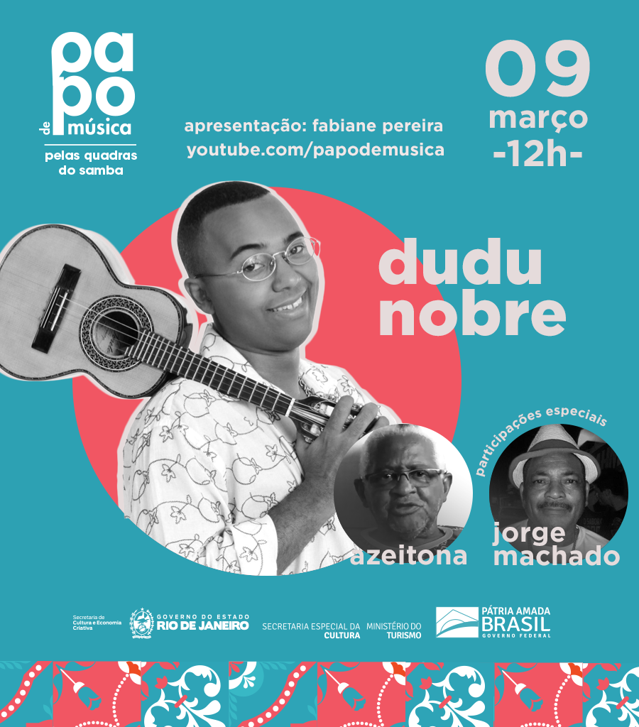 Durante o mês de março, o projeto reúne artistas populares do gênero e representantes da ala dos compositores de dez tradicionais escolas de samba carioca 