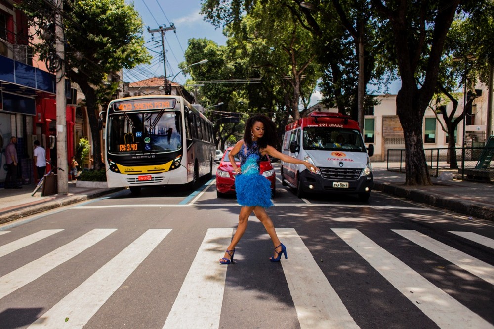 Nascida na Bahia, modelo e apresentadora brasileira vive na Croácia e é apaixonada pelo Carnaval carioca - Foto: Luiz Eduardo