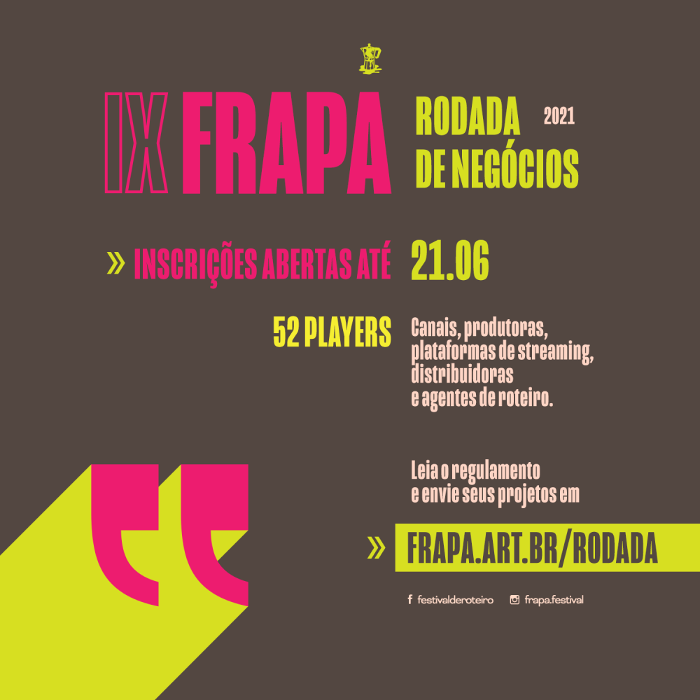Amazon Studios, Globoplay e Porta dos Fundos estão entre os 52 players da 9ª edição do Festival de Roteiro Audiovisual de Porto Alegre