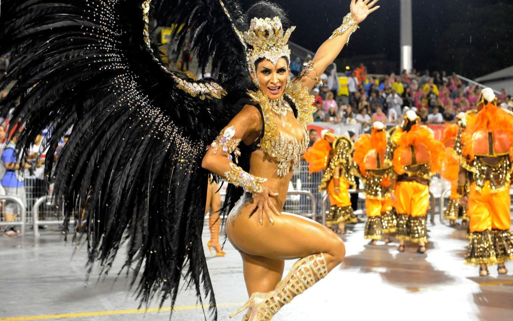 Rainha de bateria Independente Tricolor Helena Soares - Foto / Divulgação 