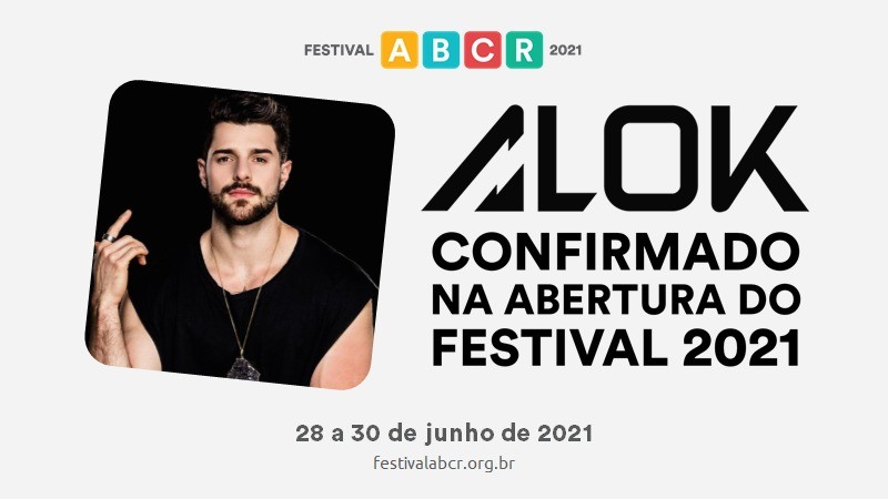 Maior conferência de captação de recursos da América Latina terá o DJ Alok na abertura do evento, no dia 28
