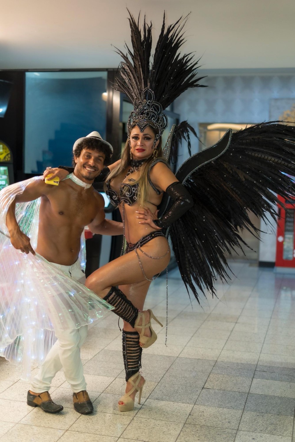 Danny fará sua estreia na Sapucaí reinando à frente dos ritmistas da bateria 