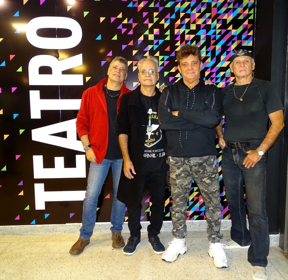 Uma das bandas brasileiras mais antigas ainda em atividade - Foto: Marcelo Castello Branco