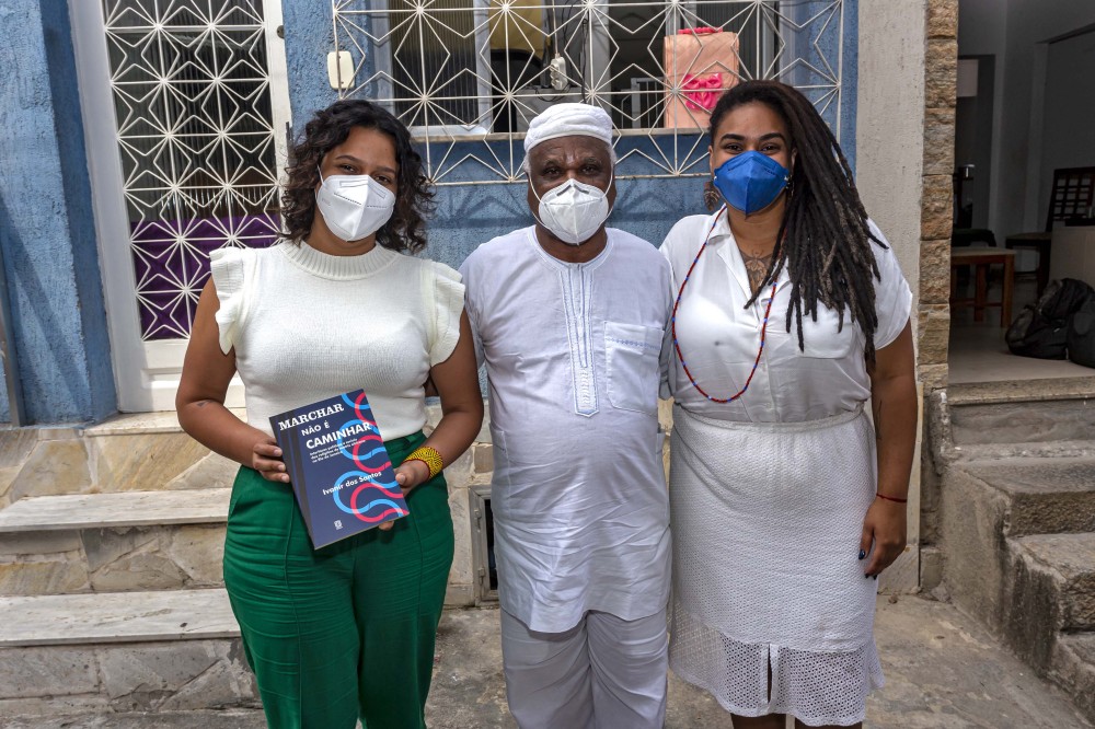 Bruna Brelaz, Ivanir dos Santos e Walkíria Nictheroy - Foto: Divulgação 