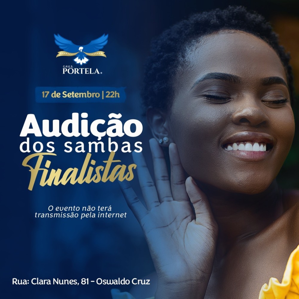 Evento será realizado no dia 17 de setembro, na quadra da agremiação. Ingressos já estão à venda na bilheteria da escola 