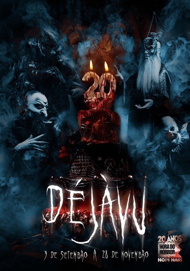 Com o tema Déjàvu, atração reúne personagens icônicos de anos anteriores e inclui programação diurna 