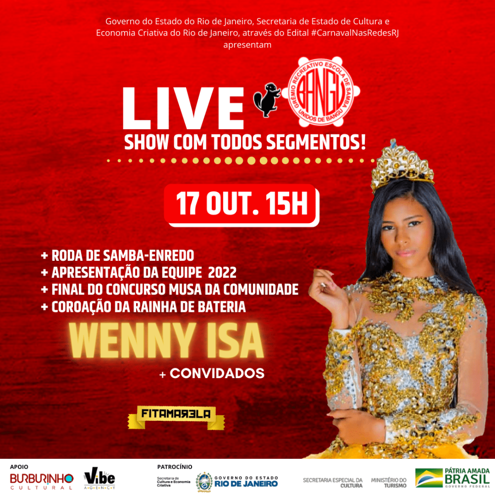 Irmã da cantora Lexa, Wenny Isa, de 12 anos, vai reinar à frente do Caldeirão da Zona Oeste em 2022 