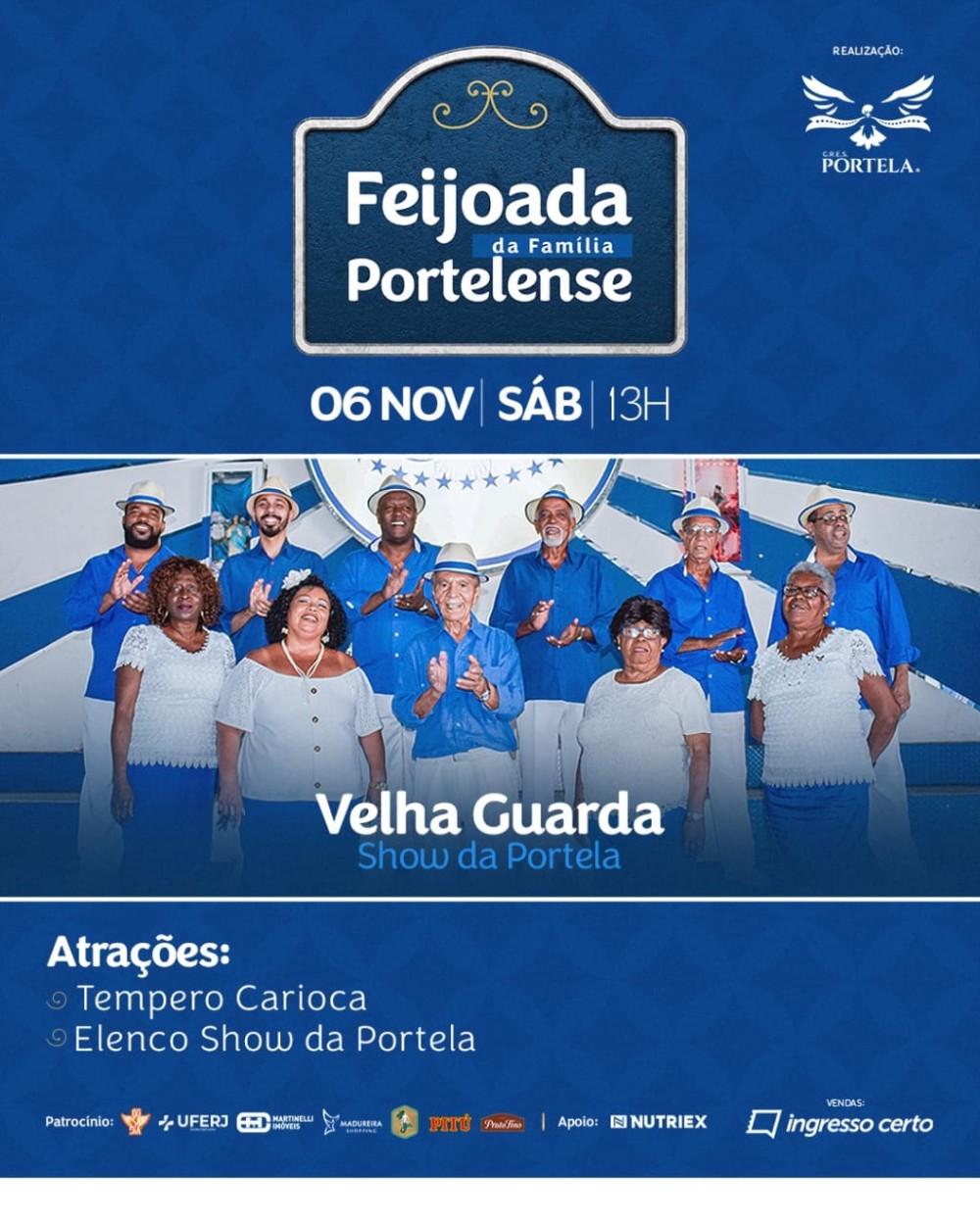 Evento será realizado no dia 06, a partir das 13h, ainda com capacidade reduzida. Ingressos já estão à venda. Será obrigatório apresentar o comprovante de vacinação
