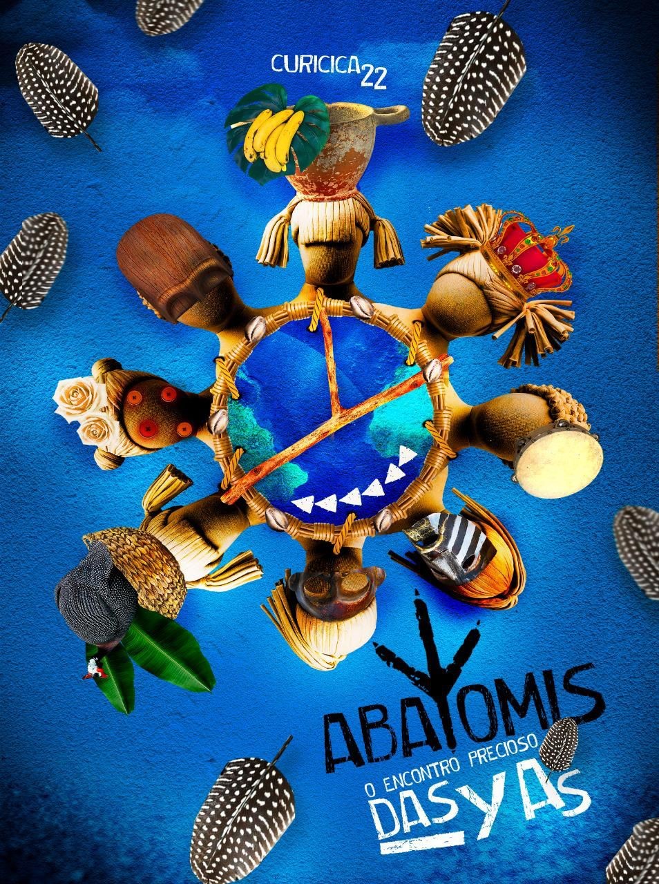 Logo Gres União do Parque Curicica - Carnaval 2022