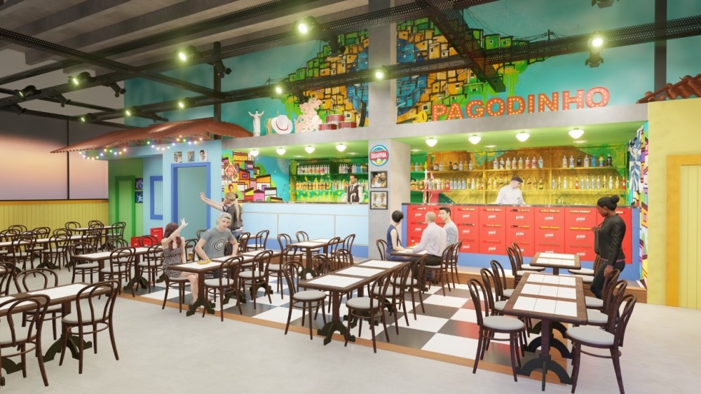 O novo Bar do Zeca Pagodinho será aberto, dia 19, no novo Shopping ParkJacarepaguá, no Anil - Foto: Divulgação 