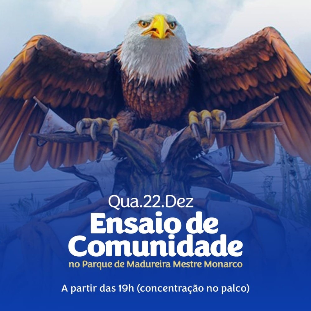 Após uma semana de luto, a escola volta com ensaio da comunidade no maior parque da região. 