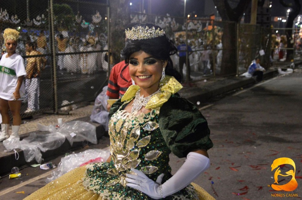 Ela irá dançar ao lado de Jhony Mattos no desfile de 2022 - Foto: Lucas Renato / Nobres Casais 
