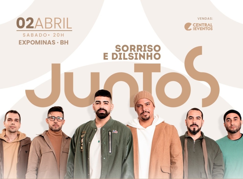 A capital mineira foi escolhida para receber uma das apresentações do projeto que vai passar por apenas 11 cidades; os ícones do samba e pagode estarão no Expominas em 02 de abril