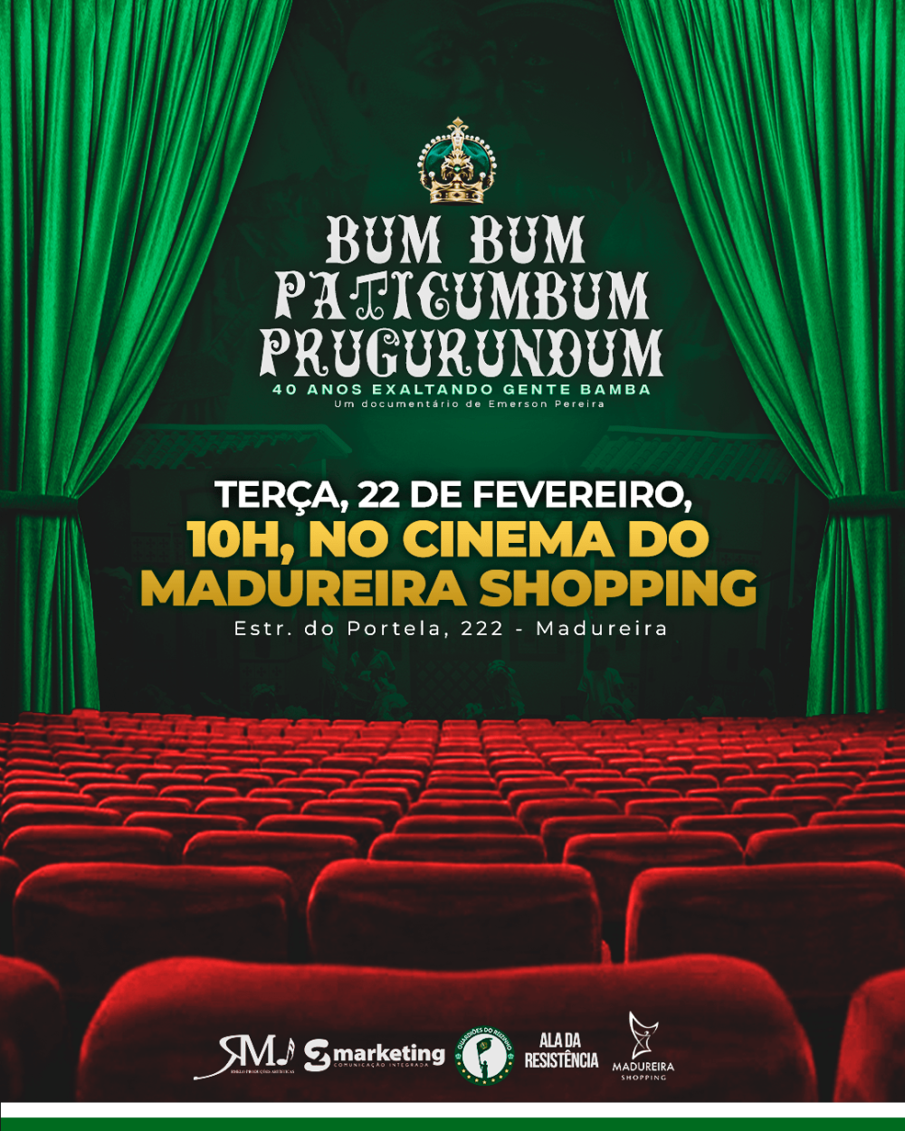 Evento vai reunir pessoas que marcaram época no Reizinho de Madureira para relembrar o desfile campeão de 1982 
