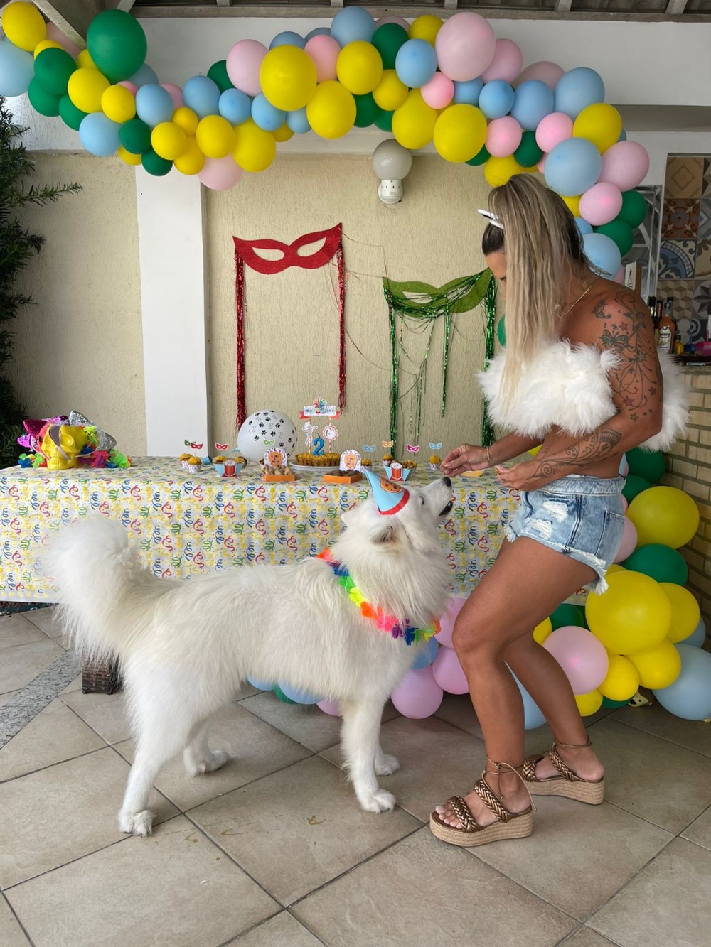 A comemoração, sem dúvidas, é muito divertida, tanto para os cachorros quanto para seus donos - Foto: Divulgação 