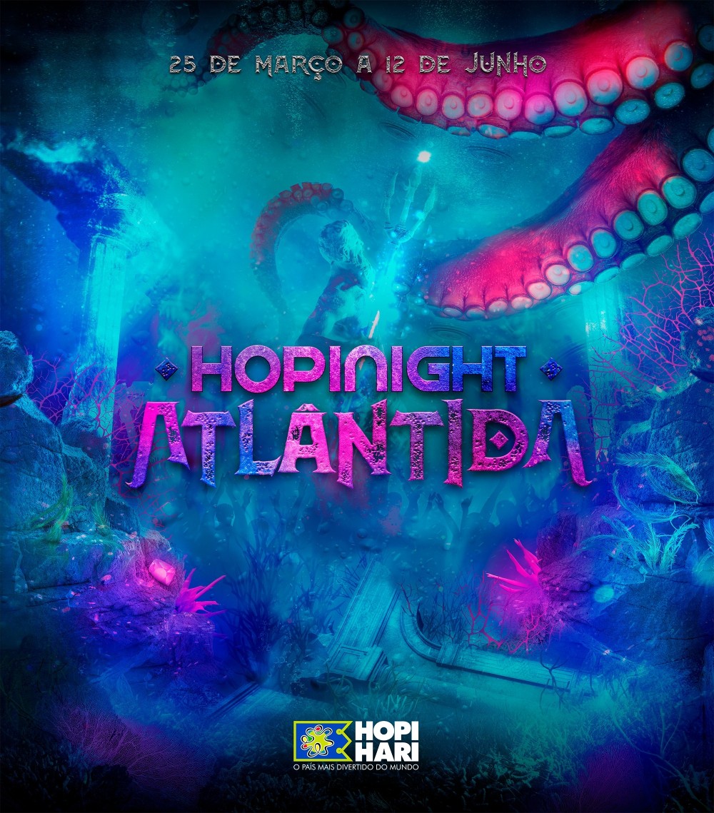 Hopi Night Atlântida traz toques de mitologia para as noites do País Mais Divertido do Mundo 