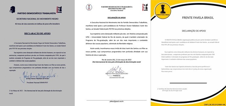 E agora outro movimento ganha corpo e mais uma vez Ivanir dos Santos de destaca, rumo à eleição de 2022 