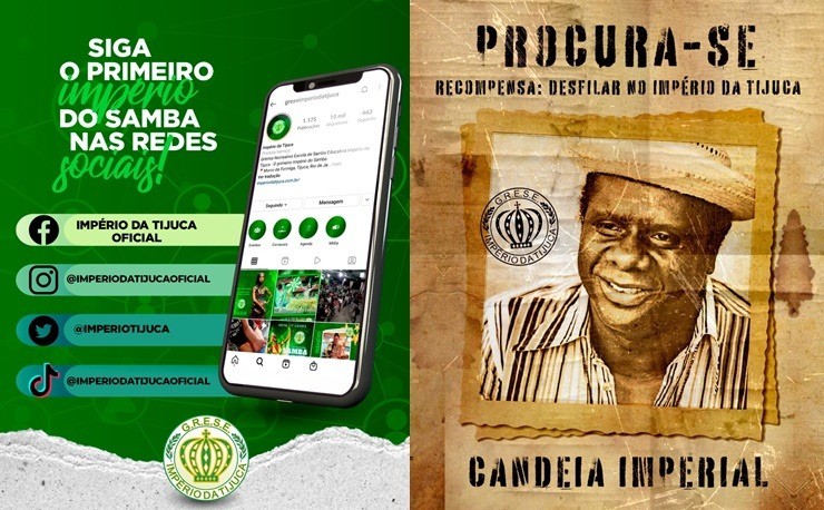 VERDE E BRANCA TIJUCANA PROCURA SÓSIA DO FUNDADOR DO GRANES QUILOMBO. ESCOLA PRESTARÁ HOMENAGEM AO SAMBISTA NA AVENIDA COM O ENREDO 
