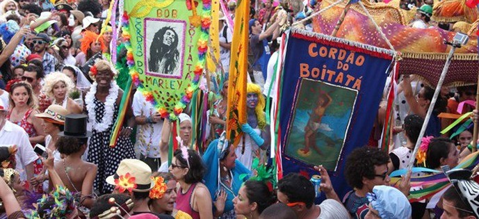 Cordão do Boitatá é um bloco do Carnaval do Rio de Janeiro, fundado em 1996 - Foto: Divulgação 