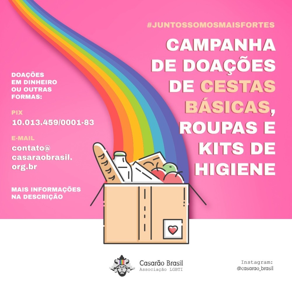 A ONG de São Paulo arrecada alimentos e produtos essenciais para auxiliar a comunidade