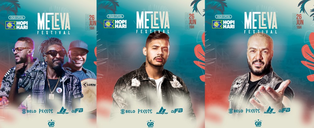 Em sua 2ª edição, Me Leva também traz apresentações de DJ FB e Belo 