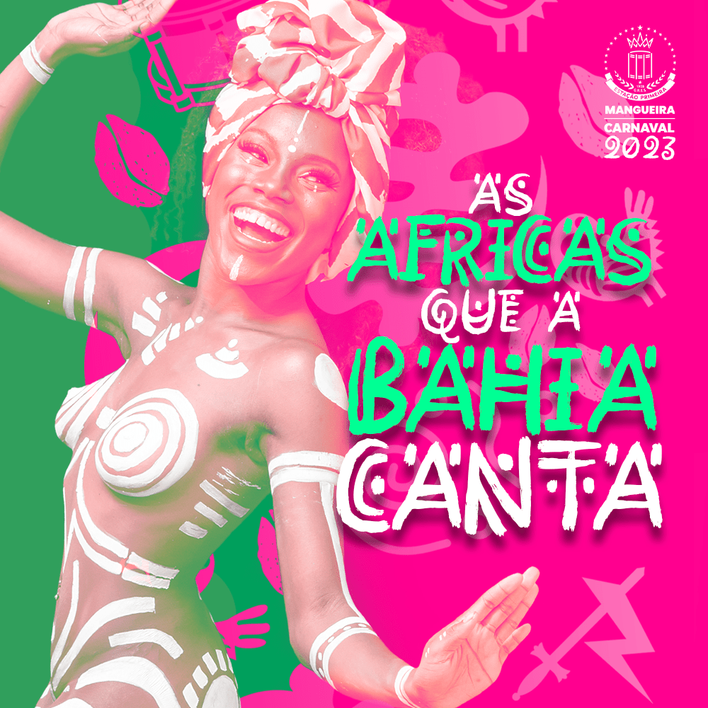 Carnaval 2023: Logo Estação Primeira de Mangueira 