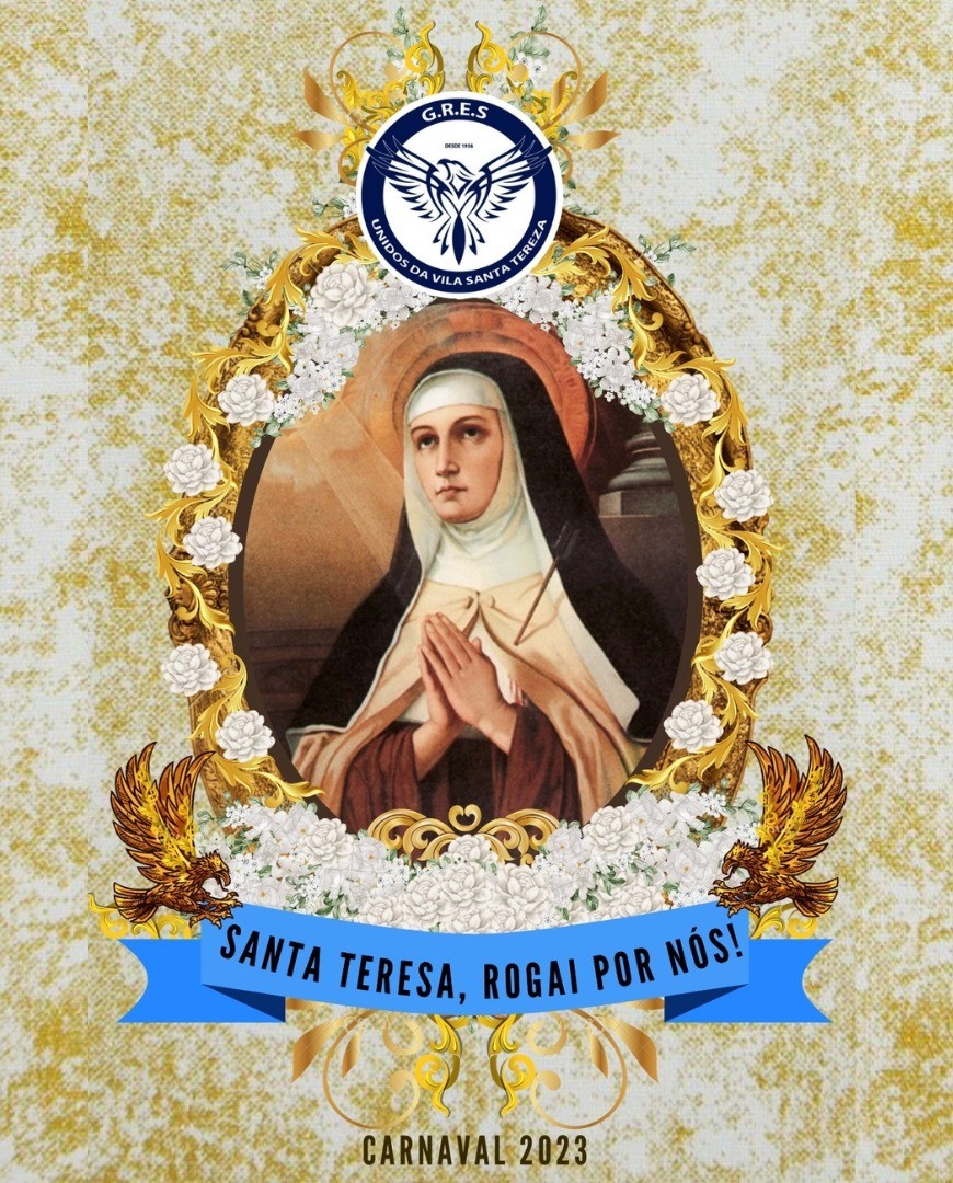 Logo Carnaval 2023: Gres Unidos da Vila Santa Tereza 