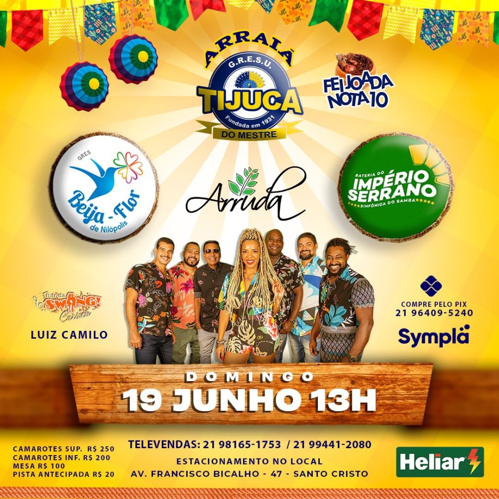 Evento acontece neste domingo, a partir das 13 horas 