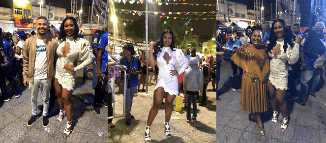 Rainha de bateria, Lilian Brito, mais conhecida como Lili Tudão - Fotos: Divulgação 