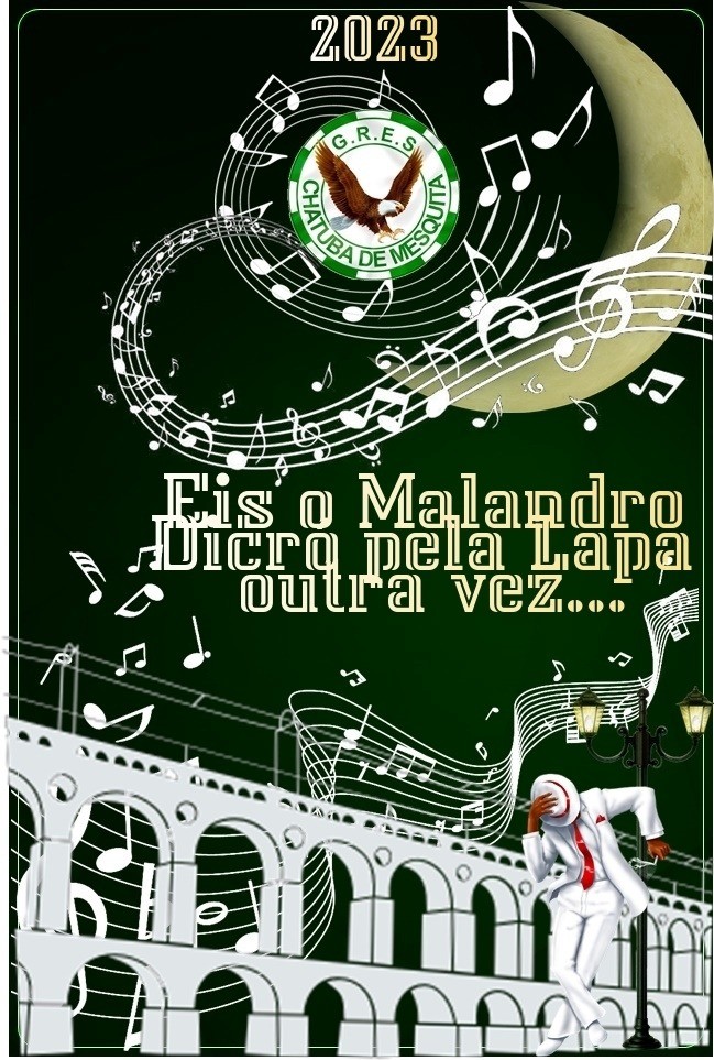 Carnaval 2023: Logo Gres Chatuba de Mesquita 